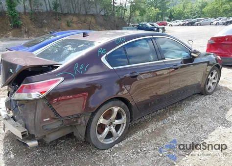 2010 Acura Tl 3.7 из США, поврежденный, VIN 19UUA9F20AA006843